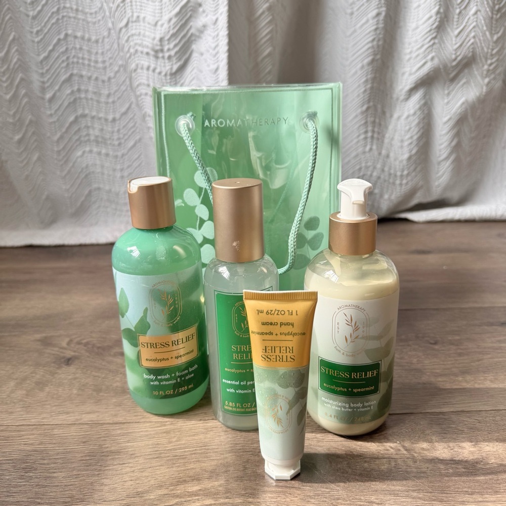 Bath and body works Aromatherapy Stress Relief Gift Set - Eucalyptus + Spearmint
